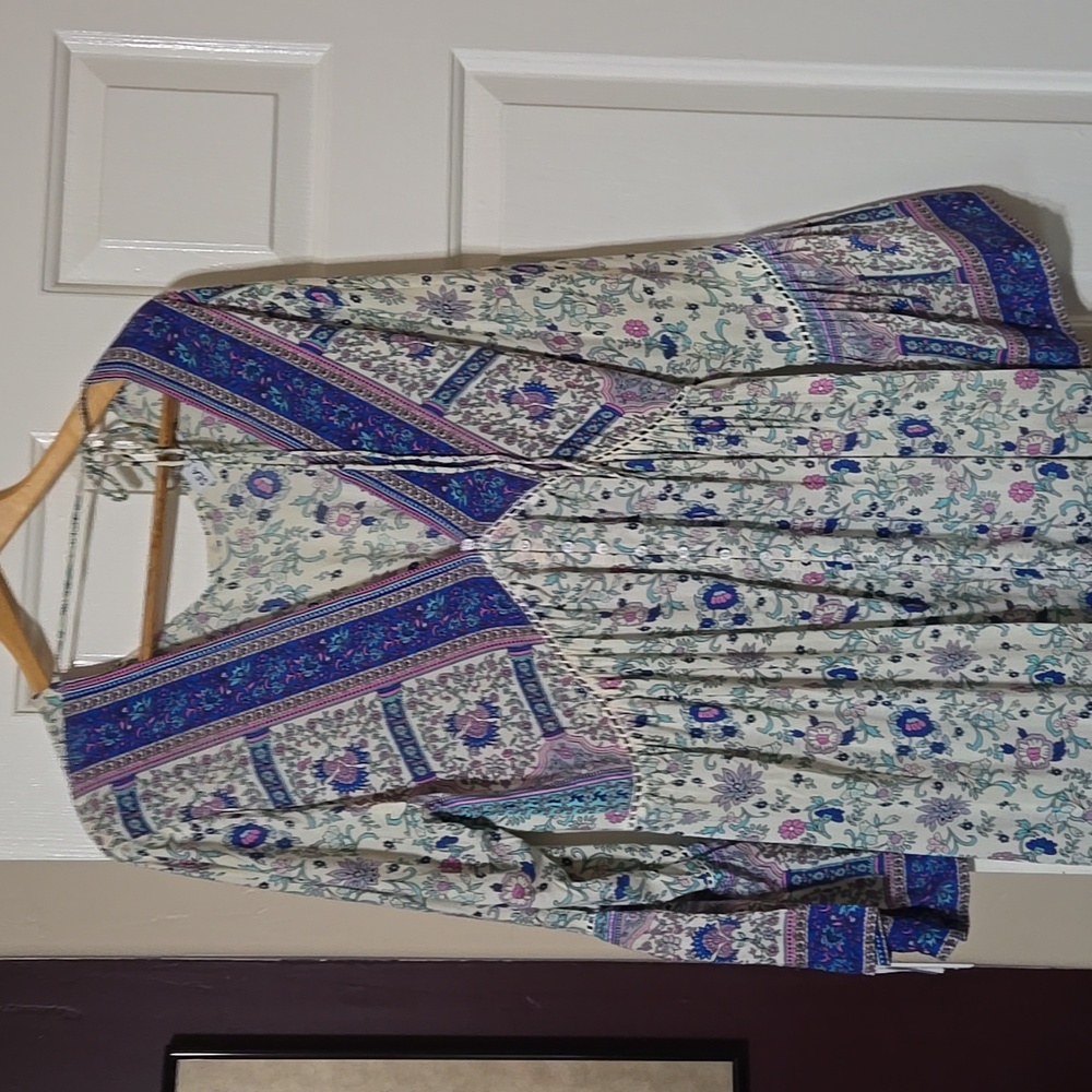 Sea Lustre maxi dress, Xl, brand new, tags still on, multi color